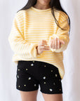 Daisy High Rise Jean Shorts