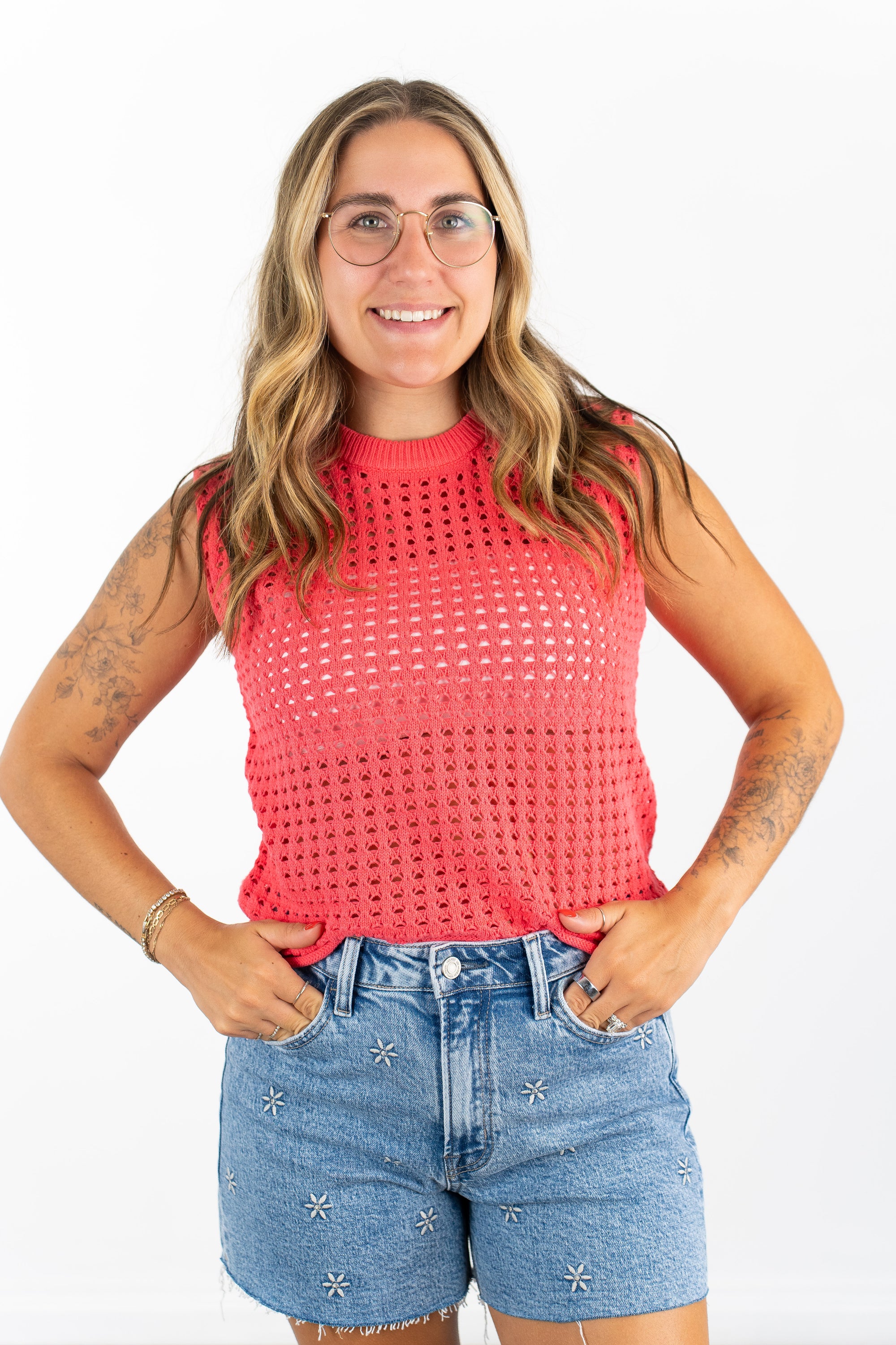 Montauk Crochet Tank