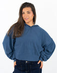 Sunday Drift Ribbed Hoodie