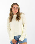 Candace Slub Long Sleeve Layering Top