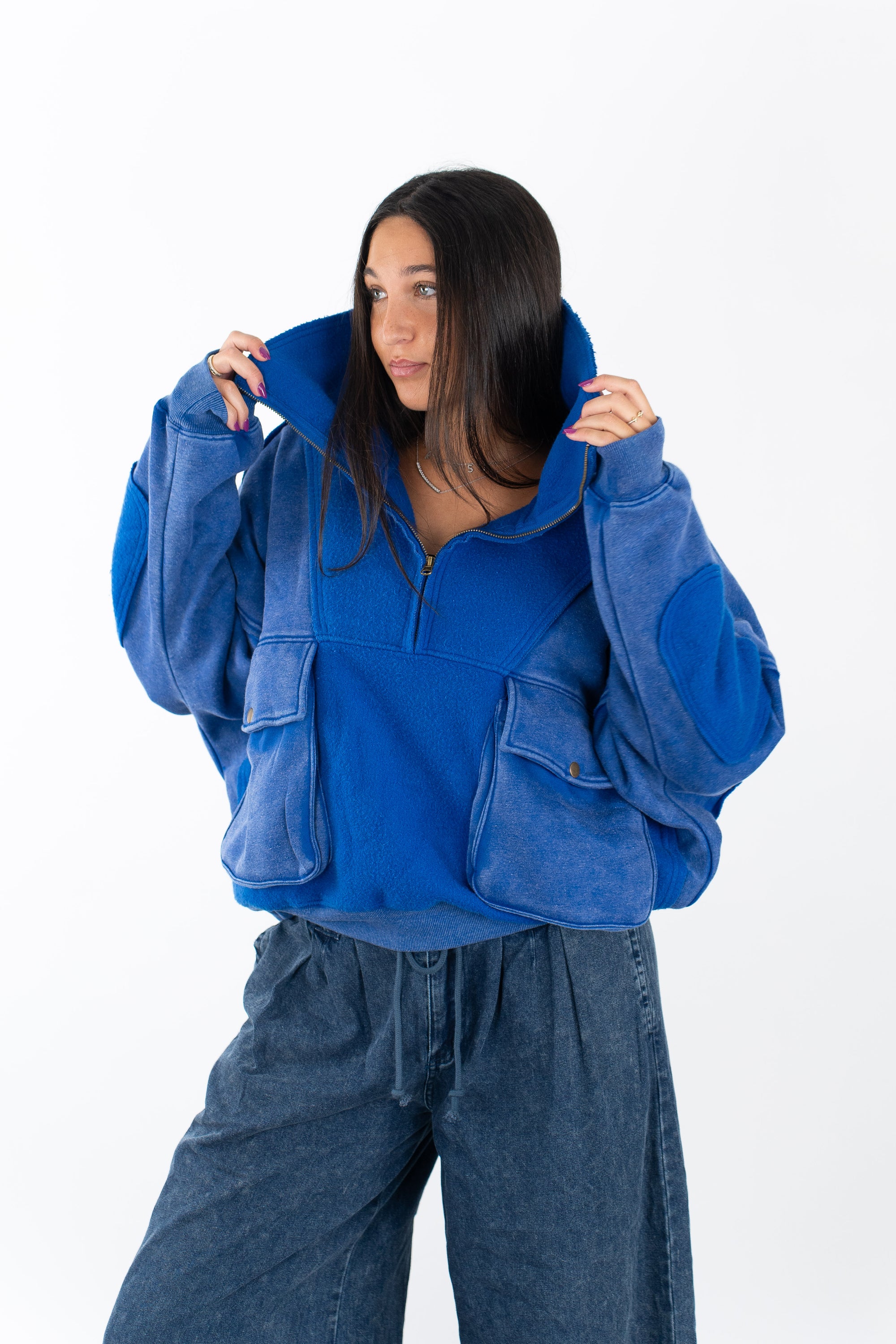 Marissa Mineral Wash Pullover
