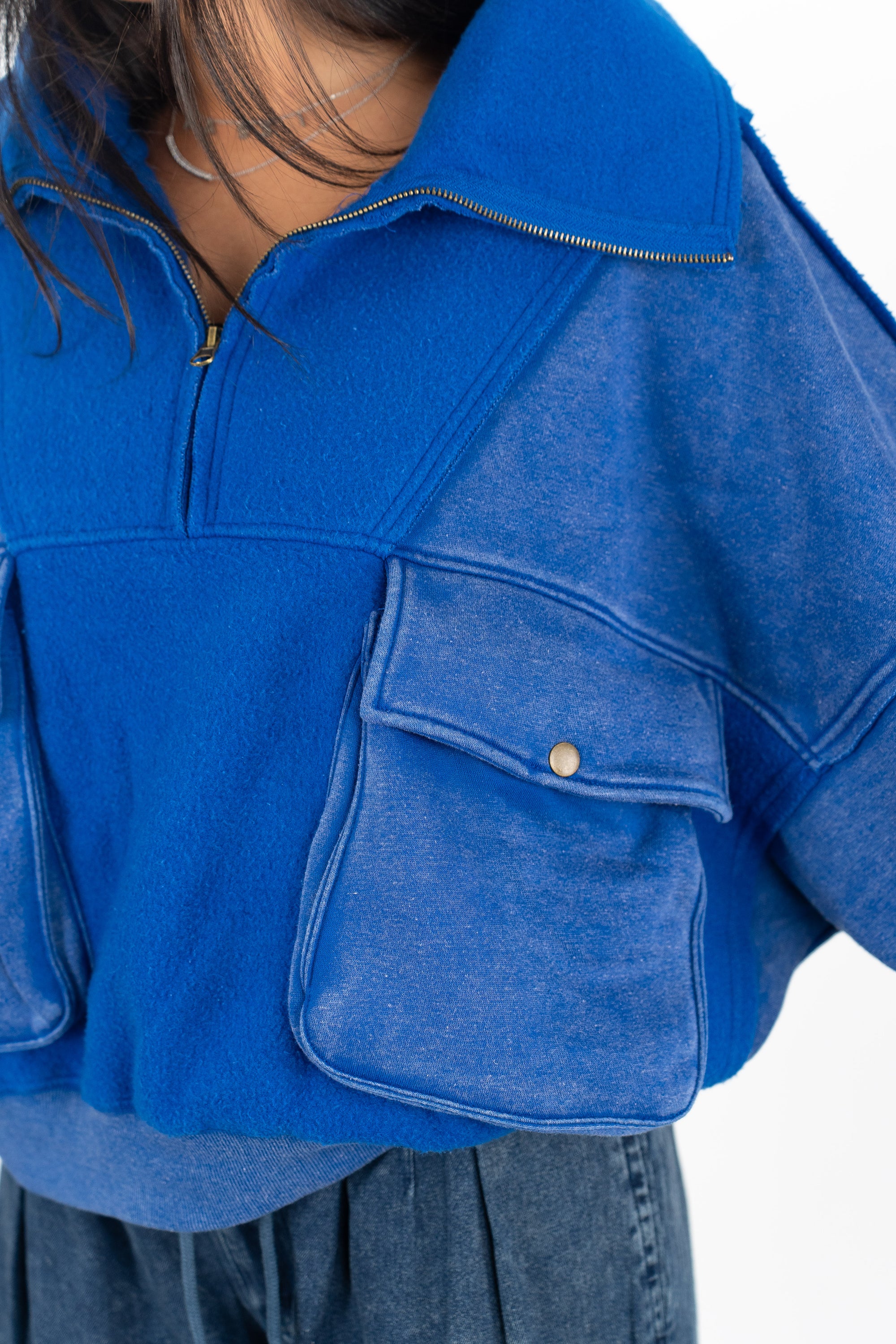 Marissa Mineral Wash Pullover
