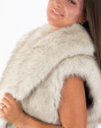 Faux Fur Plush Vest