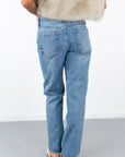 Issa Ankle Mid Rise Relaxed Ankle Straight