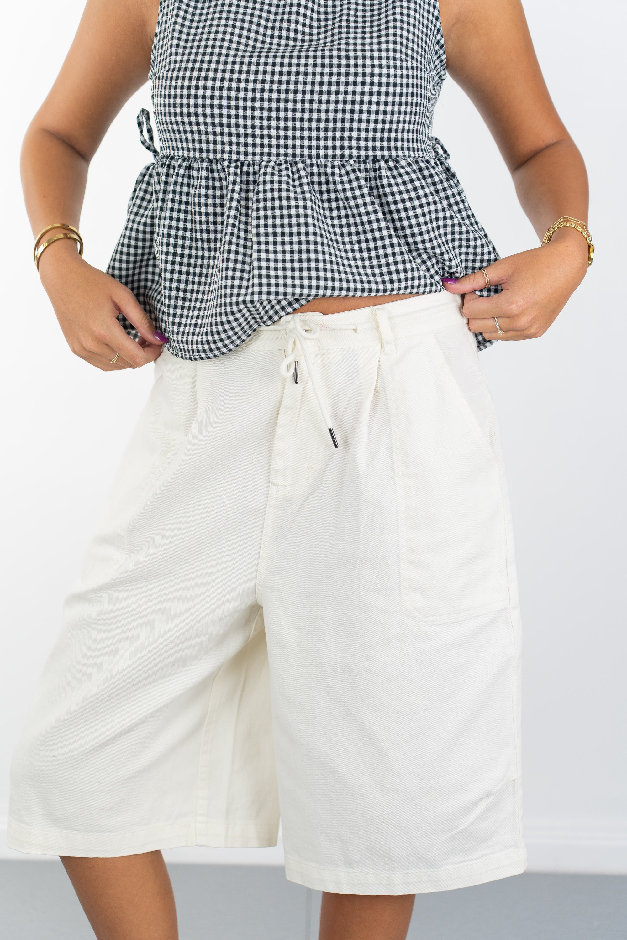 Jada Drawstring Jorts