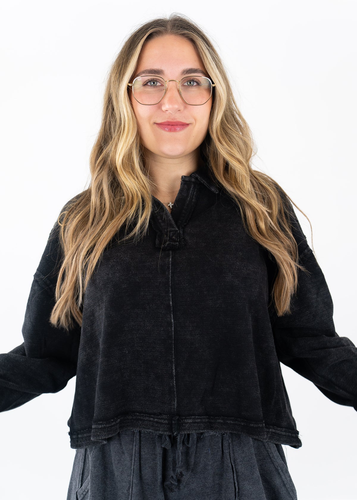 Skye Collared Top