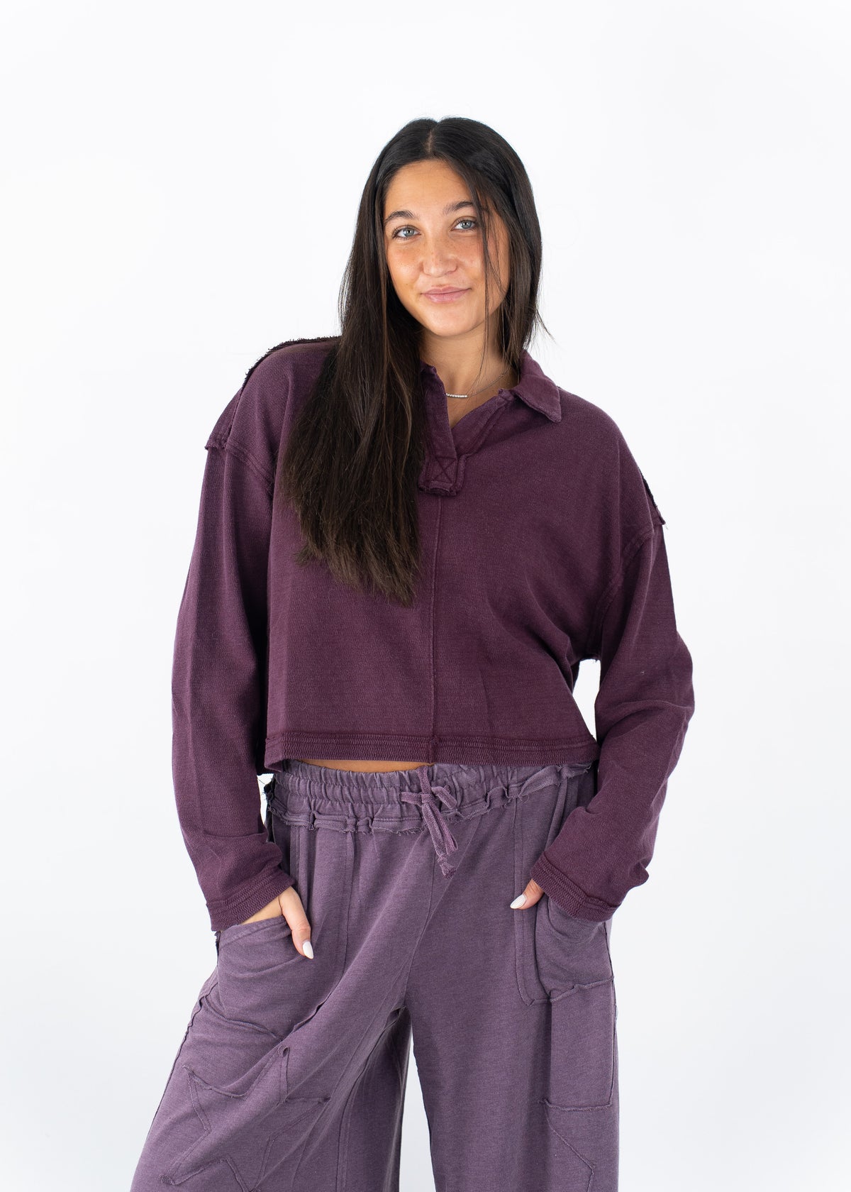 Skye Collared Top