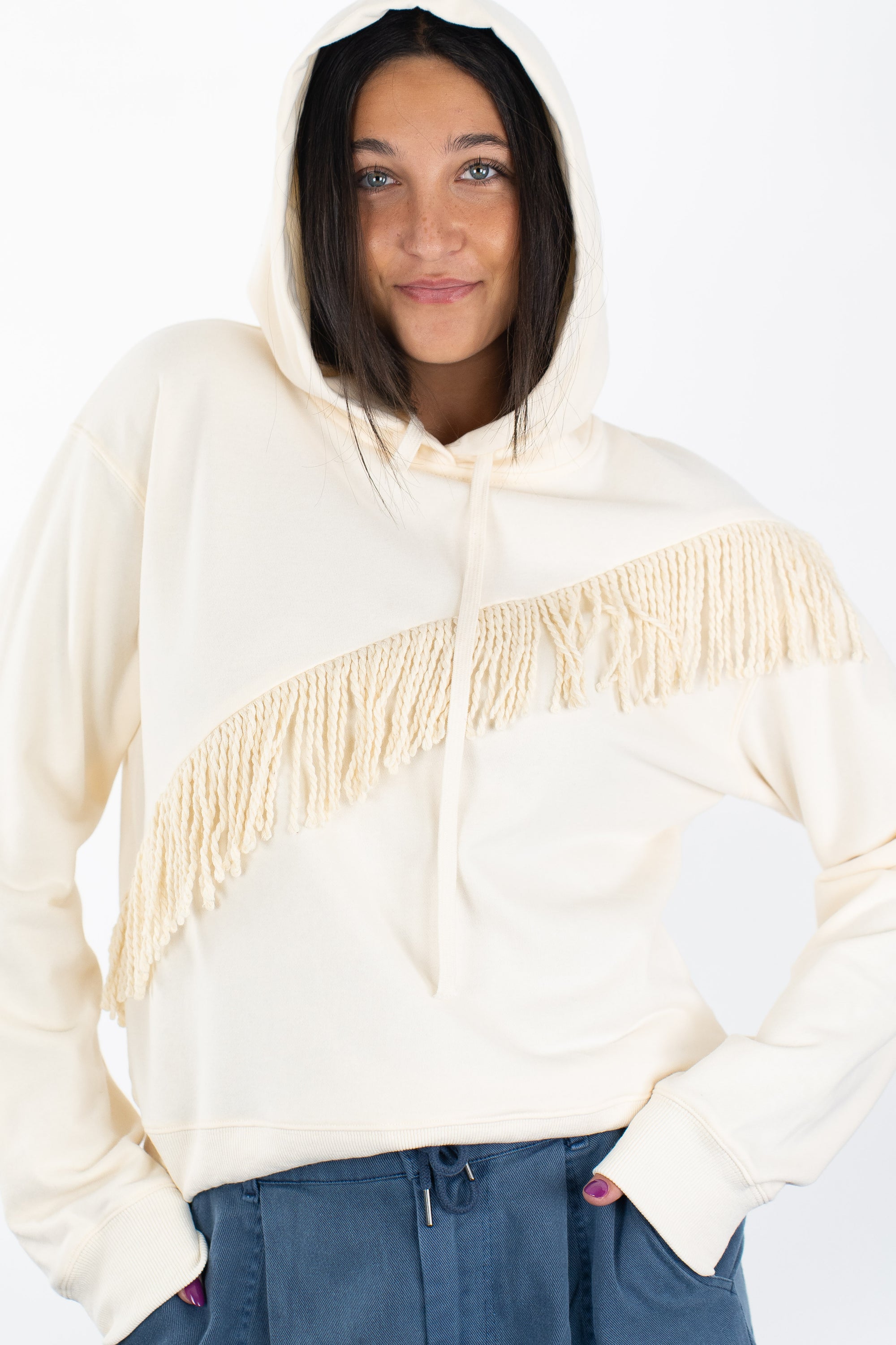 Rassi Fringe Hoodie