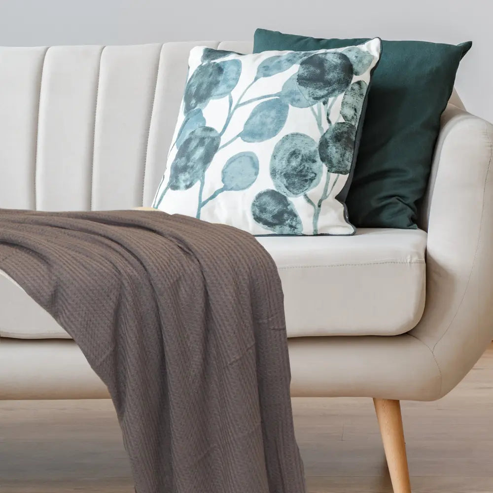 BambooYou Large All Season Waffle Weave Throw