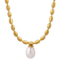 Beaded Freshwater Pearl Necklace
