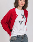 C Press Sip Tease Mushie Tee - Worn White