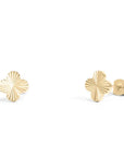 Clover Studs - Gold