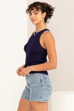 Tara Sleeveless Knit Top