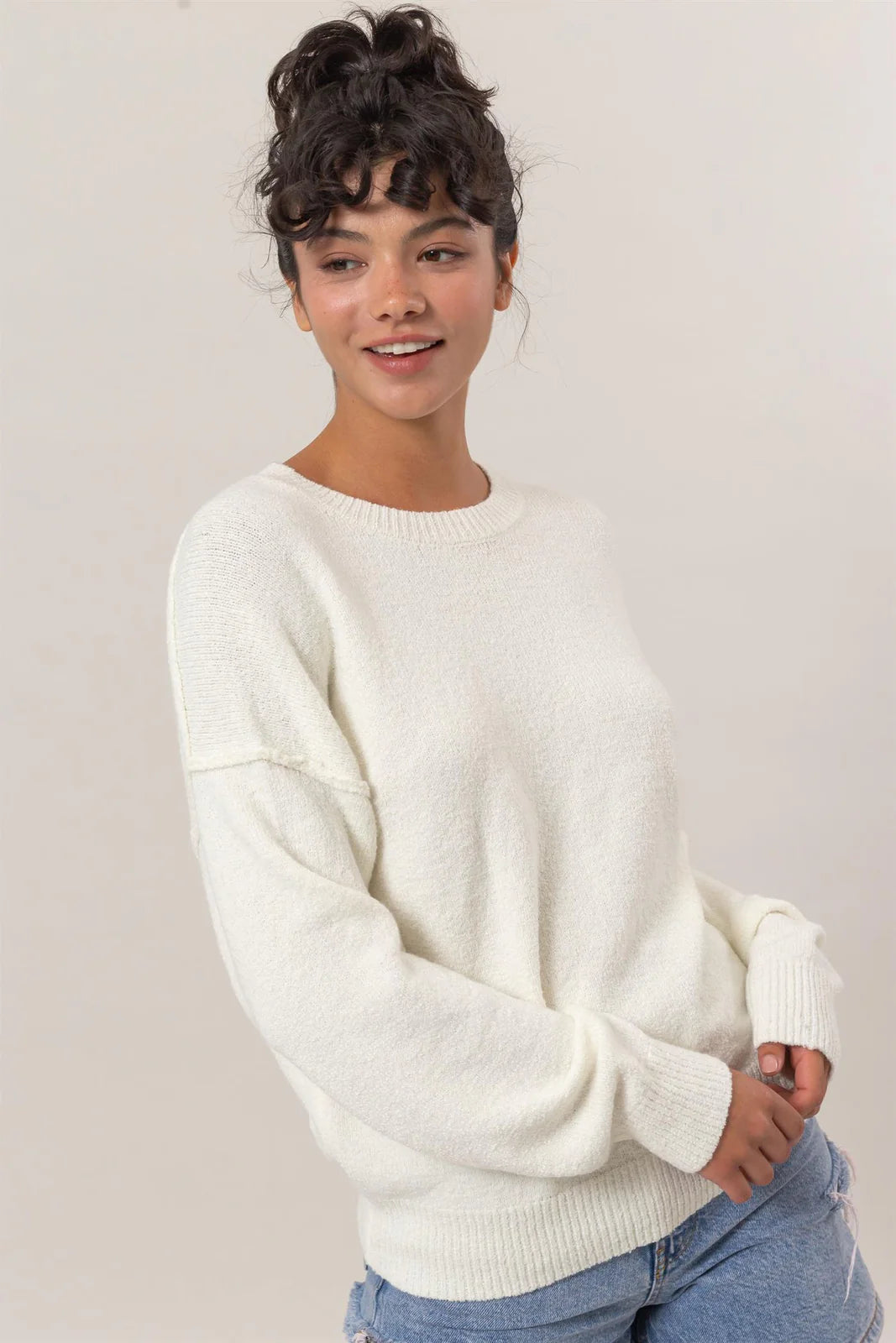 Maria Drop Shoulder Sweater