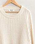 Brielle Ribbed Crop Sweater