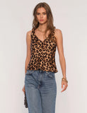 Kendall Leopard Tank