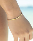 Herringbone Chain - Gold