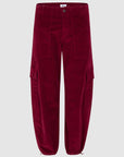 Honor Utility Cord Cargo in Deep Crimson