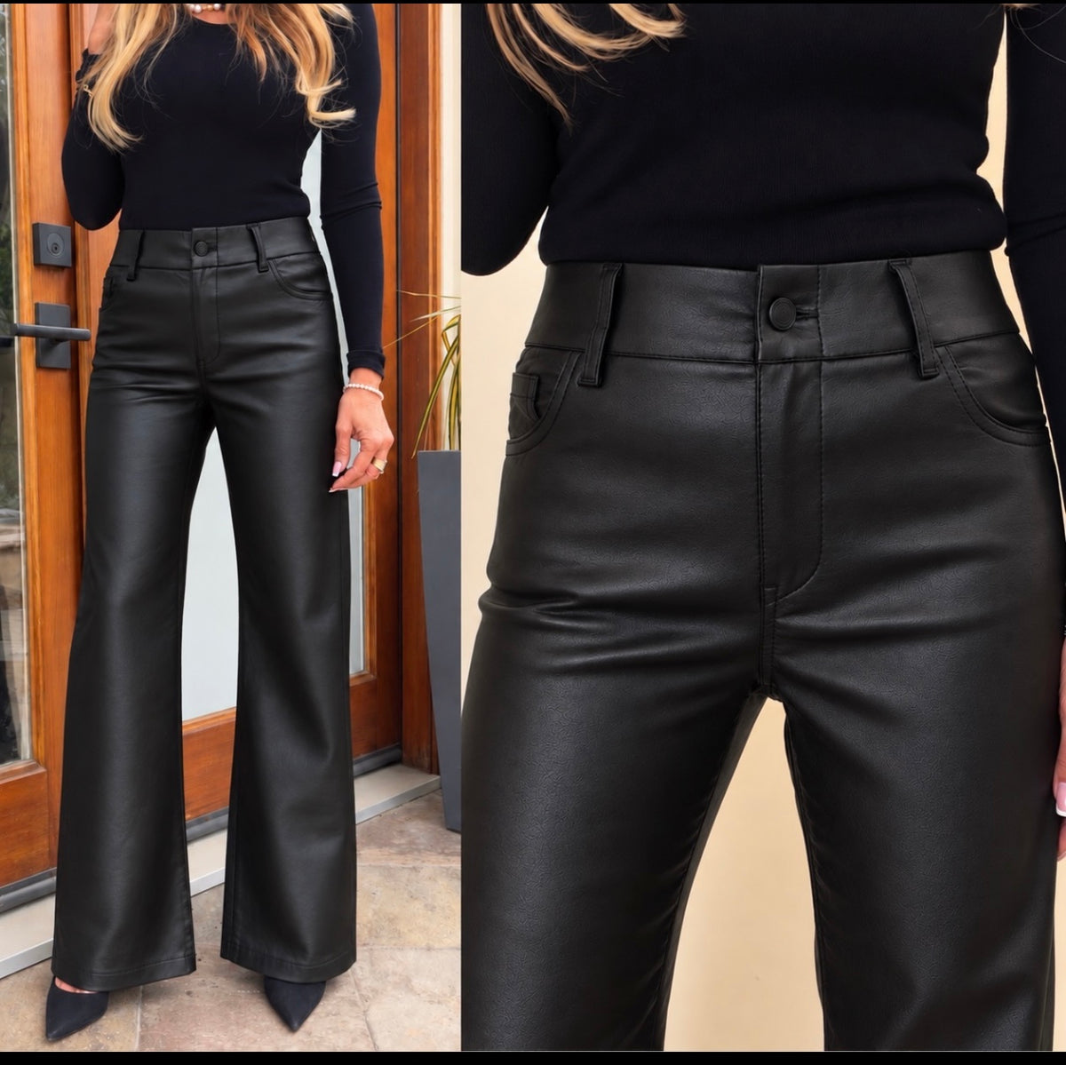 Bevy Flog Amy Black Vegan