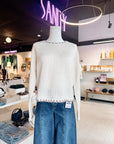 Reyna Contrast Stitch Sweater