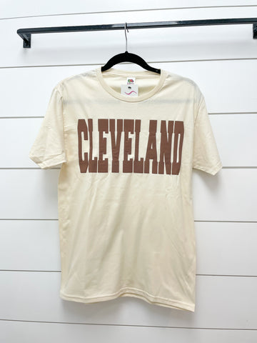 Cleveland Puff Print Tee Shirt