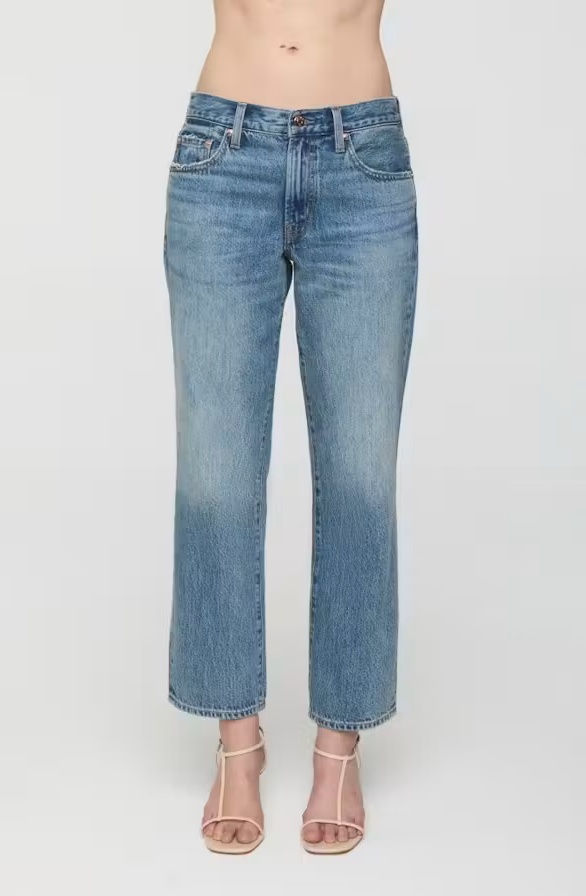 Issa Ankle Mid Rise Relaxed Ankle Straight