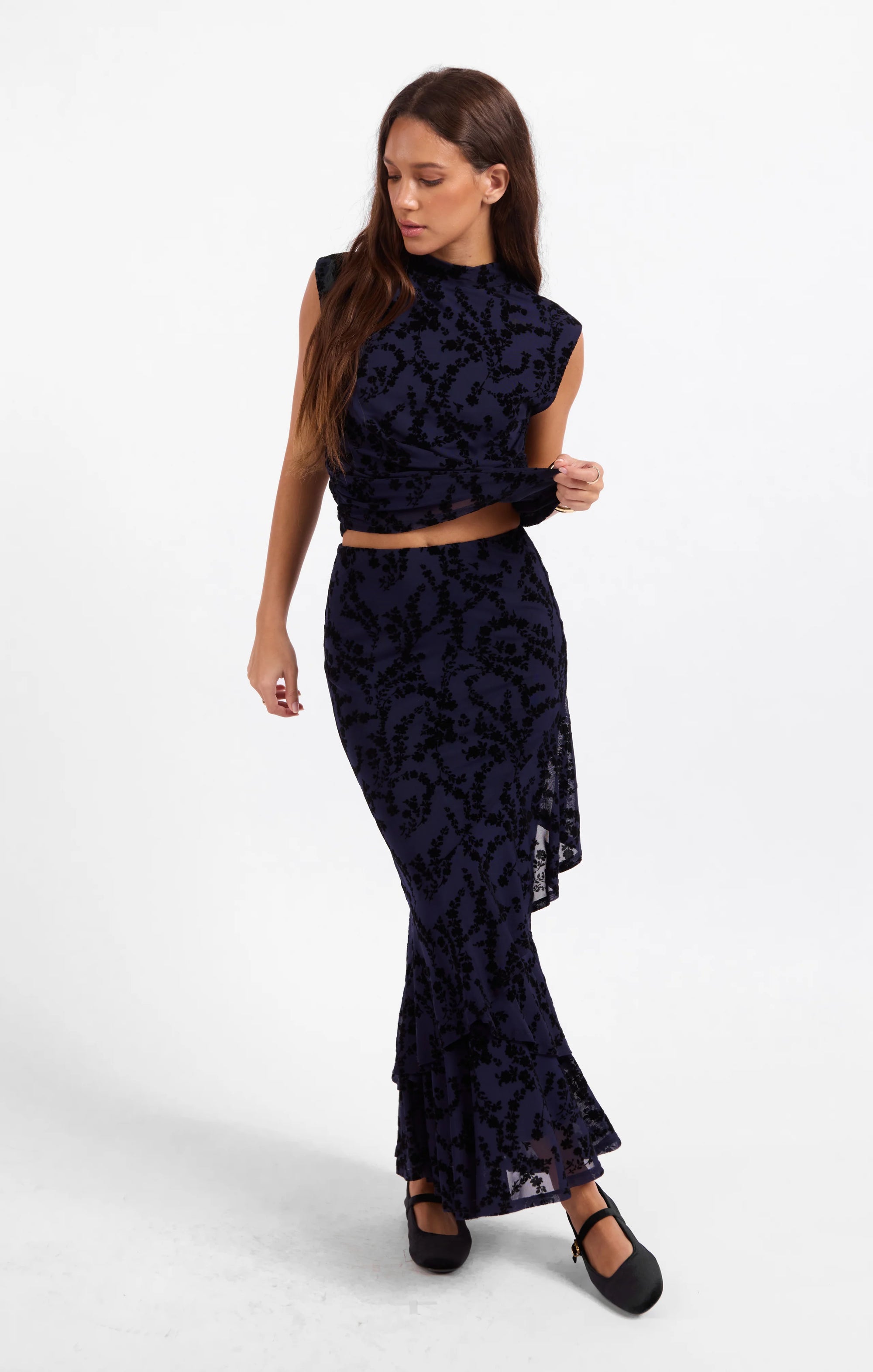 Begonia Mesh Top