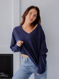 V Neck Sweatshirt