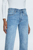 Lexi Bow Leg Stud Jean