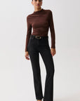 Evie High Rise Slim Boot - Jetset