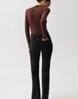 Evie High Rise Slim Boot - Jetset