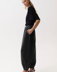 Freya Pull On Harem Pant - Black