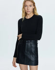 Pistola Tera High Rise Mini Skirt - Slate Black