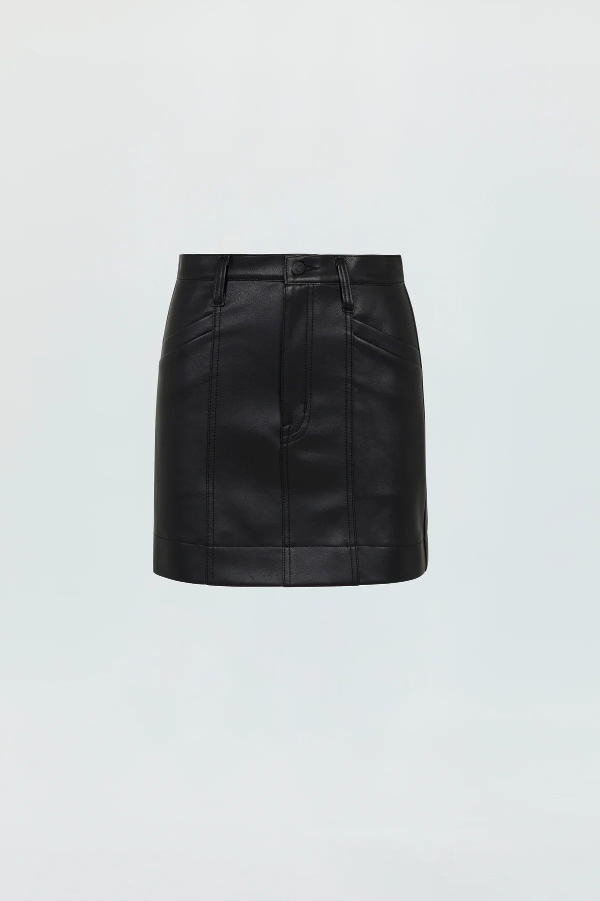 Pistola Tera High Rise Mini Skirt - Slate Black