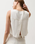 Rue Swing Crop Top- Off White