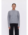 Pistola Aura Sweater in Charcoal Diamonte