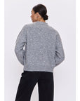 Pistola Aura Sweater in Charcoal Diamonte