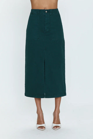 Pamela Utility Skirt in Pine