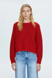 PISTOLA Adina Sweater in Rouge