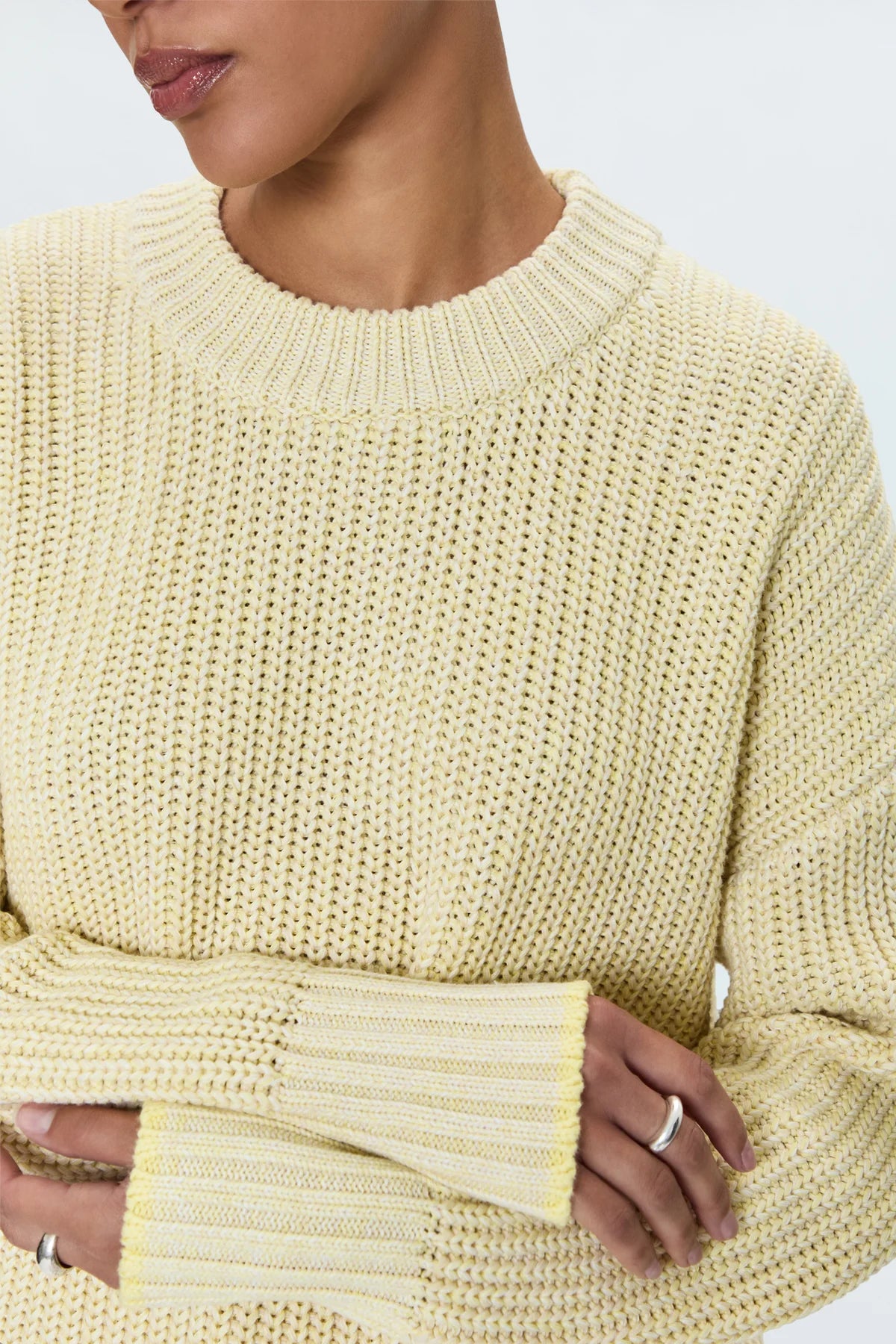 Pistola Tina Sweater in Soft Yellow