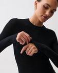 Juno Featherweight Sweater - Black