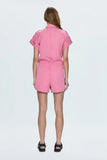 PISTOLA The Meg Romper in Flamingo