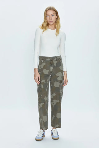 Pistola Addie High Rise Trouser in Camo