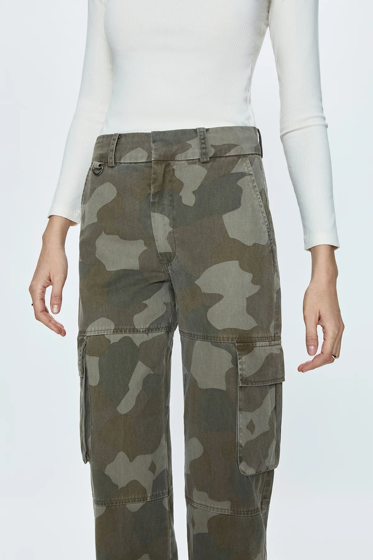 Pistola Addie High Rise Trouser in Camo