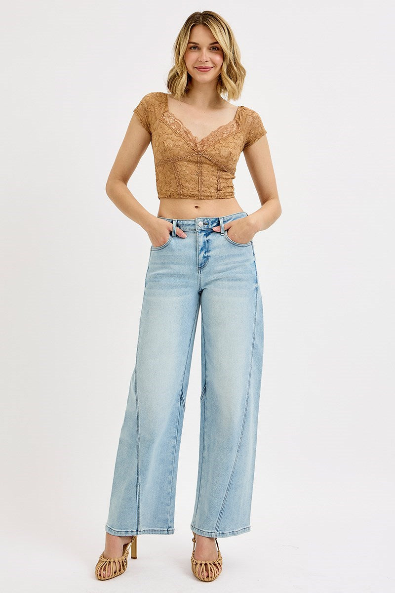 Lottie Barrel Jean