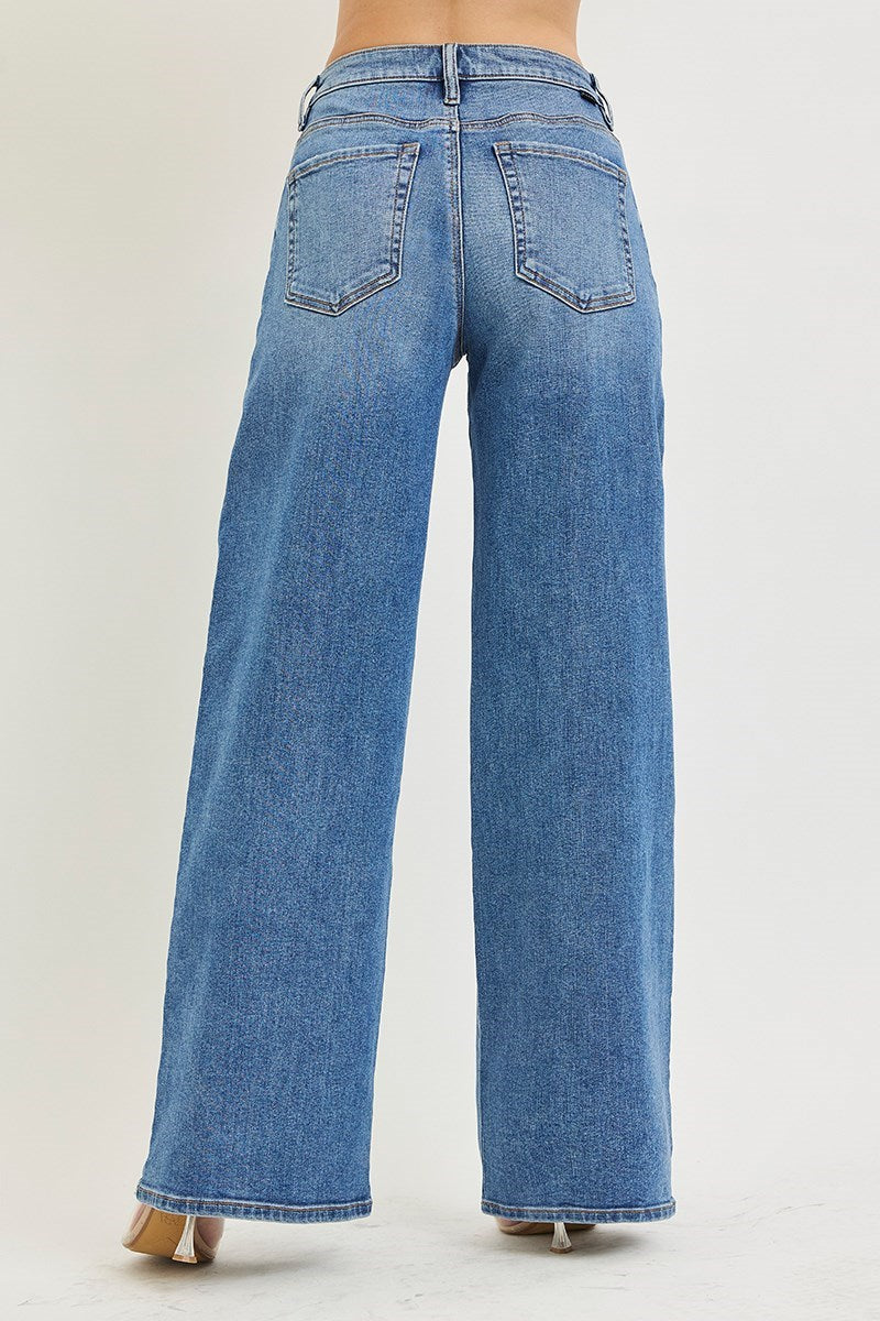 Mavis Wide Leg Jean