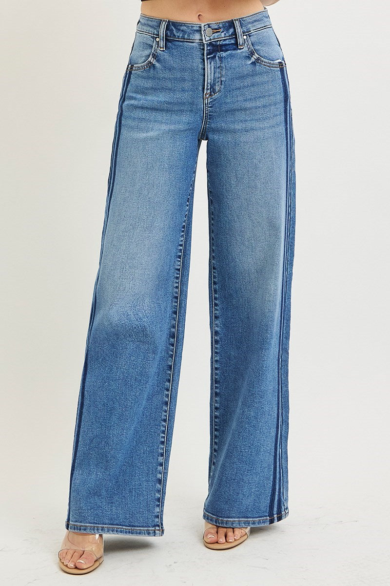 Mavis Wide Leg Jean