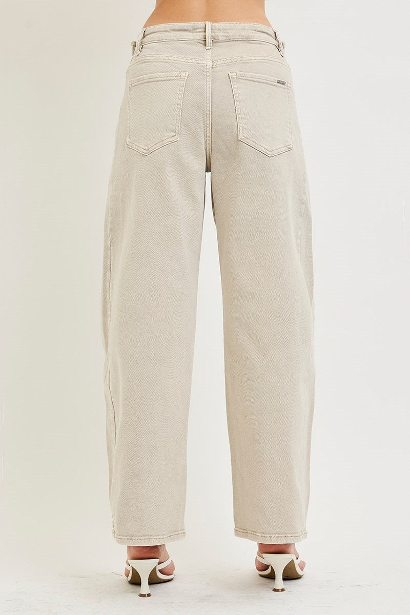 Camille Crop Barrel Jean