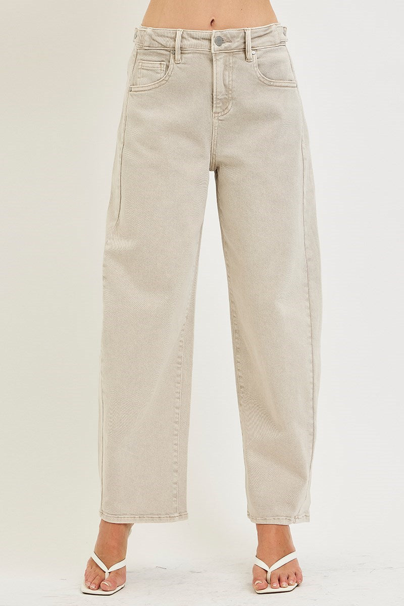 Camille Crop Barrel Jean