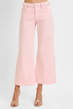 Lina Wide Leg Jean in Pink